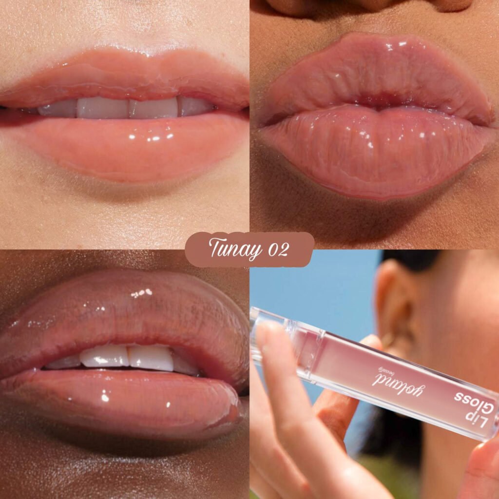 ملمع شفاه يولاند بيوتي (Yoland Beauty)  توناي (Tunai)، قلوس شفايف - اللوان: 02