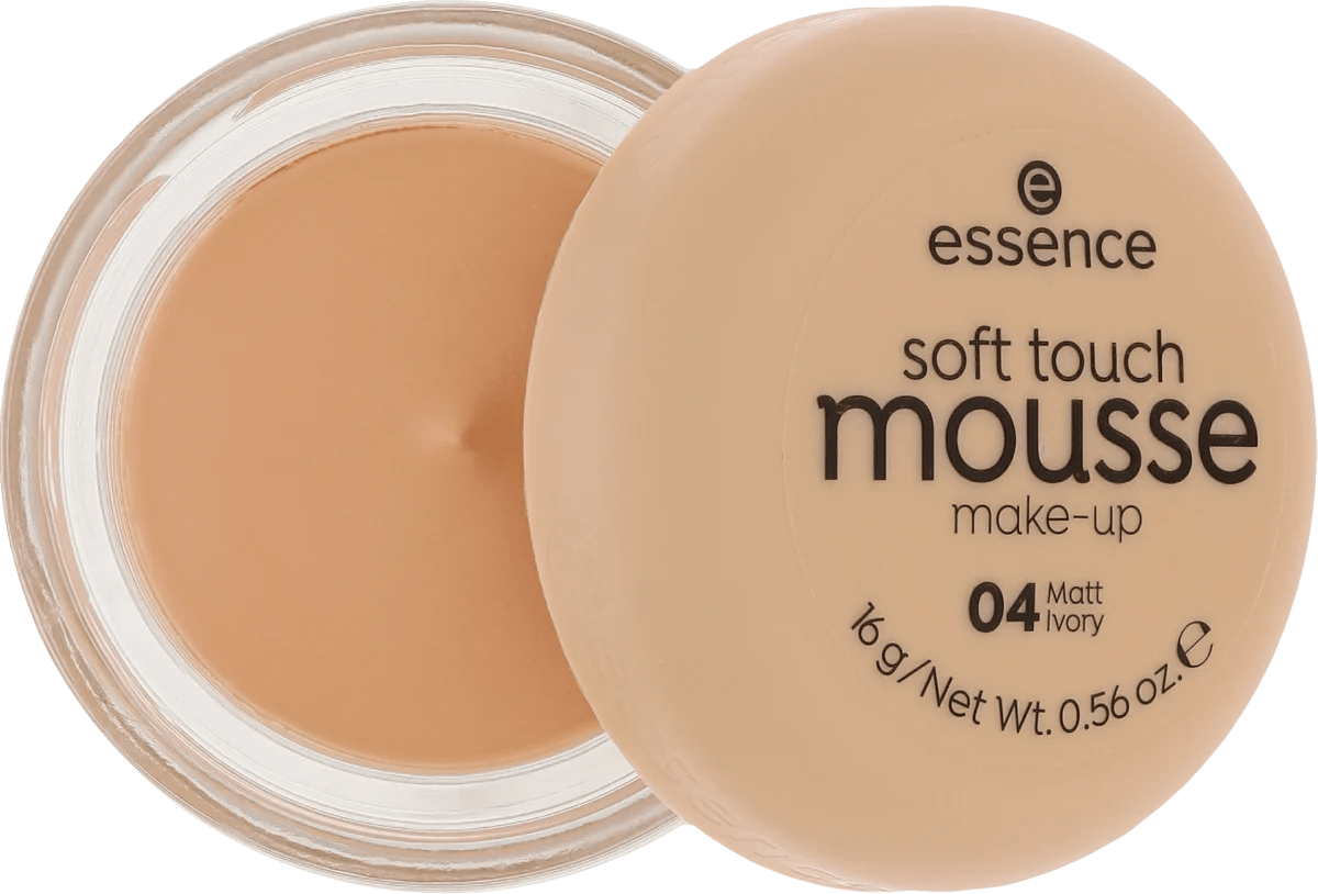 كريم أساس Essence Soft Touch Mousse هو منتج مكياج يتميز بقوام خفيف ورقيق - اللون: 04