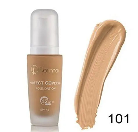 كريم أساس فلورمار بيرفكت كوفريدج (Flormar Perfect Coverage Foundation) - اللوان: 101