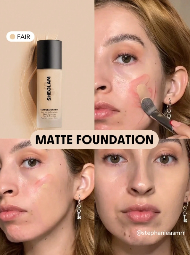 كريم أساس شيجلام كومبليكسشن برو (Sheglam Complexion Pro Foundation)، - اللوان: Fair