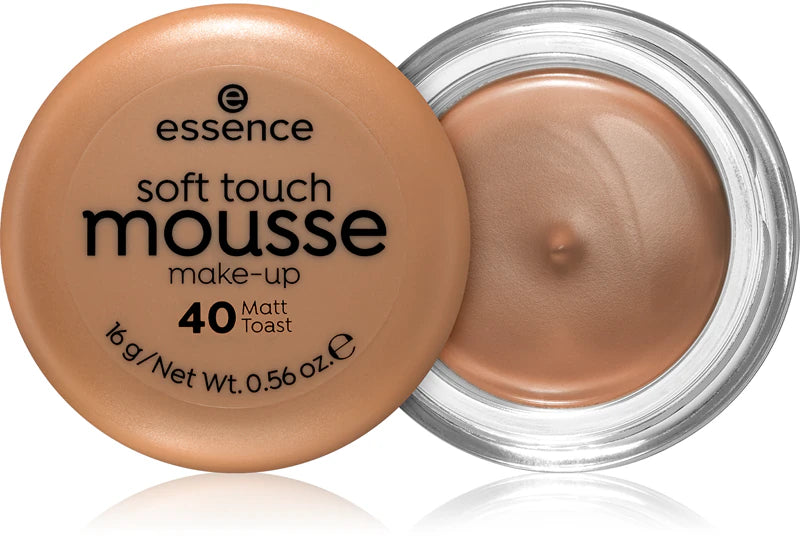 كريم أساس Essence Soft Touch Mousse هو منتج مكياج يتميز بقوام خفيف ورقيق - اللون: 40