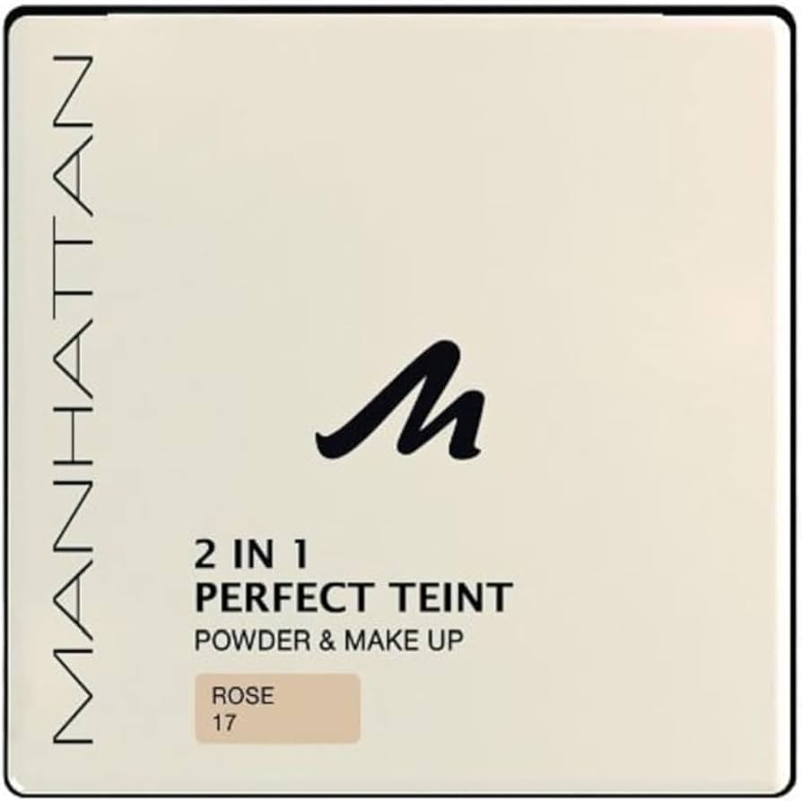 بودرة ومكياج مانهاتن بيرفكت تينت (Manhattan Perfect Teint Powder & Make Up - اللوان: 17
