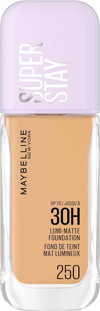 كريم أساس ميبلين سوبر ستاي لومي-مات (Maybelline Super Stay Lumi-Matte Foundation) ب - اللوان: 250