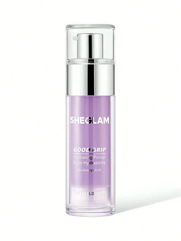 SHEGLAM Good Grip Hydrating Primer - Blueberry + AHA - 45ml | شيكلام برايمر مرطب - الحجم: البنفسجي