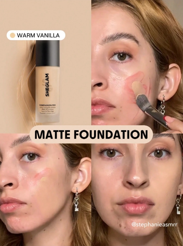 كريم أساس شيجلام كومبليكسشن برو (Sheglam Complexion Pro Foundation)، - اللوان: Warm Vanilla