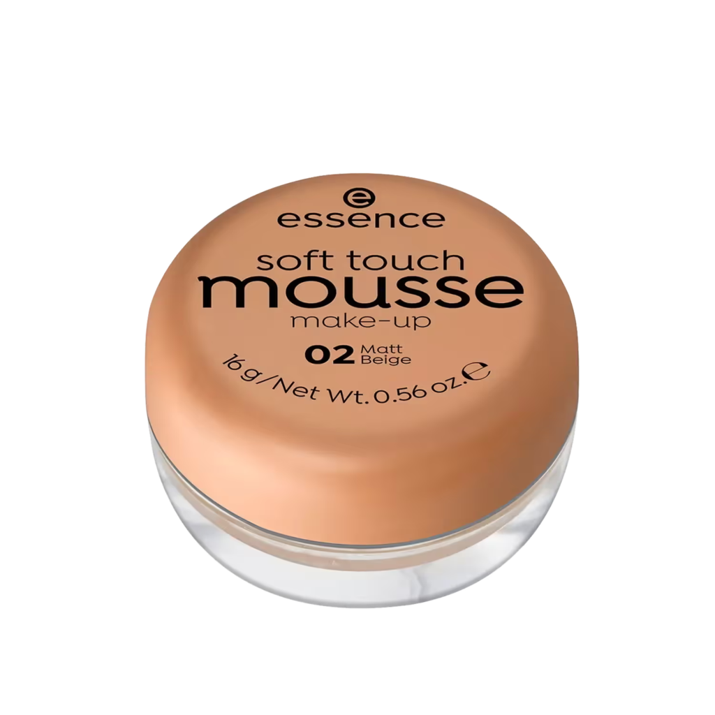 كريم أساس Essence Soft Touch Mousse هو منتج مكياج يتميز بقوام خفيف ورقيق - اللون: 02