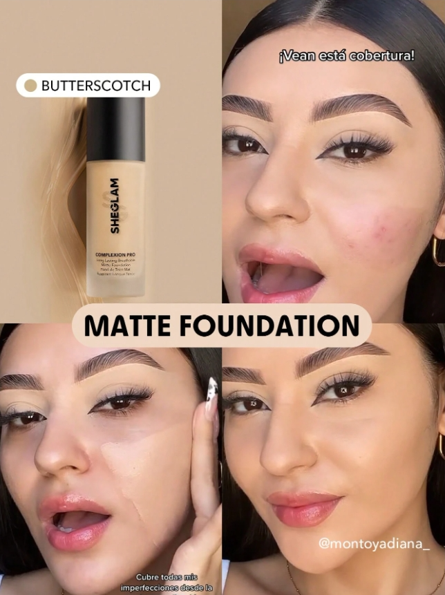 كريم أساس شيجلام كومبليكسشن برو (Sheglam Complexion Pro Foundation)،  - اللوان: Butterscotch