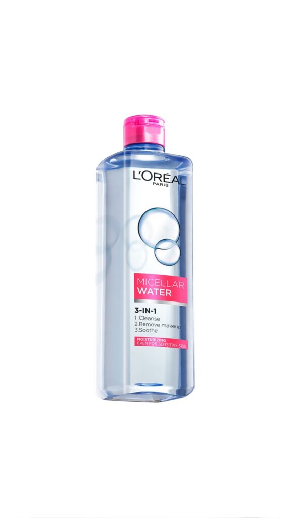 ماء ميسيلار مرطب 3 في 1 من لوريال باريس (L'Oréal Paris Moisturizing Micellar Water 3-in-1)، - الاحجام: 400m