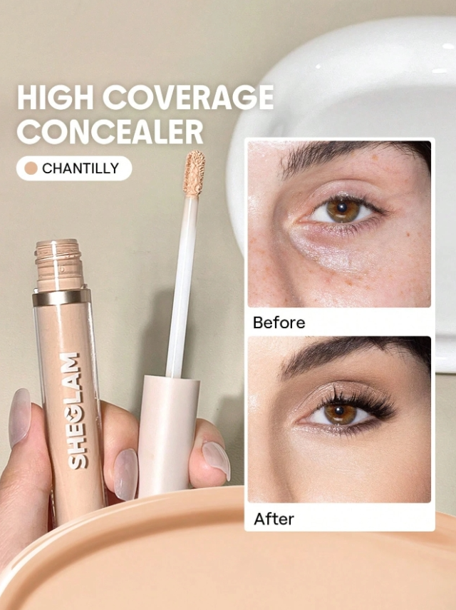 خافي العيوب مطفي سائل مصححSHEGLAM - اللوان: Chantilly