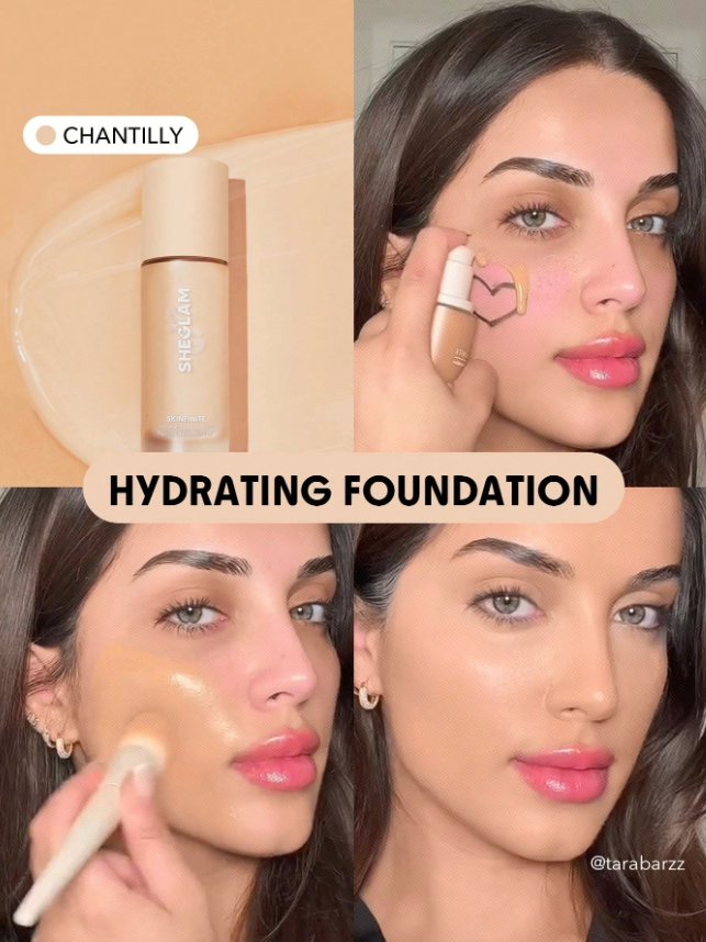 SHEGLAM كريم أساس مرطب بتغطية غير مرئية - اللوان: Chantilly