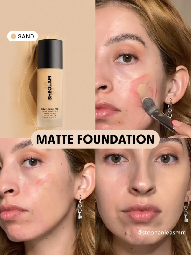 كريم أساس شيجلام كومبليكسشن برو (Sheglam Complexion Pro Foundation)، - اللوان: Sand