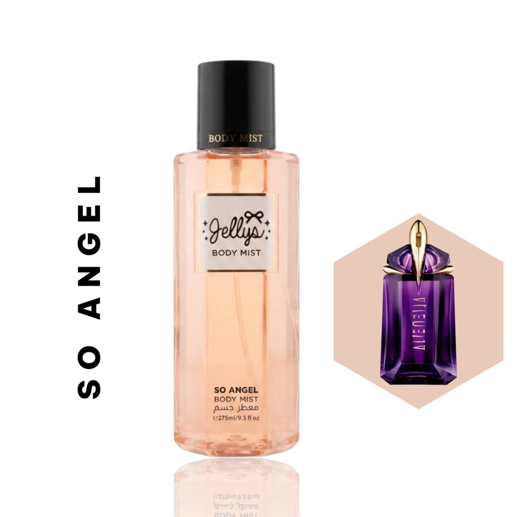 مجموعة معطرات الجسم الفاخرة من جيلس (Jelly's Body Mist Collection) - النوع: SO ANGEL