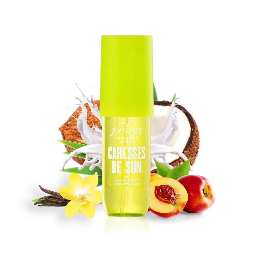 تشكيلة معطرات الجسم Sun De Journey - Perfume Mist (By Smash) الفاخرة - اللنواع: 2 🟡 (Yellow Mist)