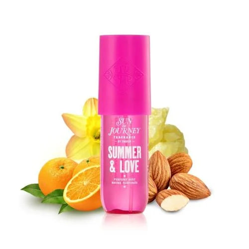 تشكيلة معطرات الجسم Sun De Journey - Perfume Mist (By Smash) الفاخرة - اللنواع: 3 💖 (Pink Mist)