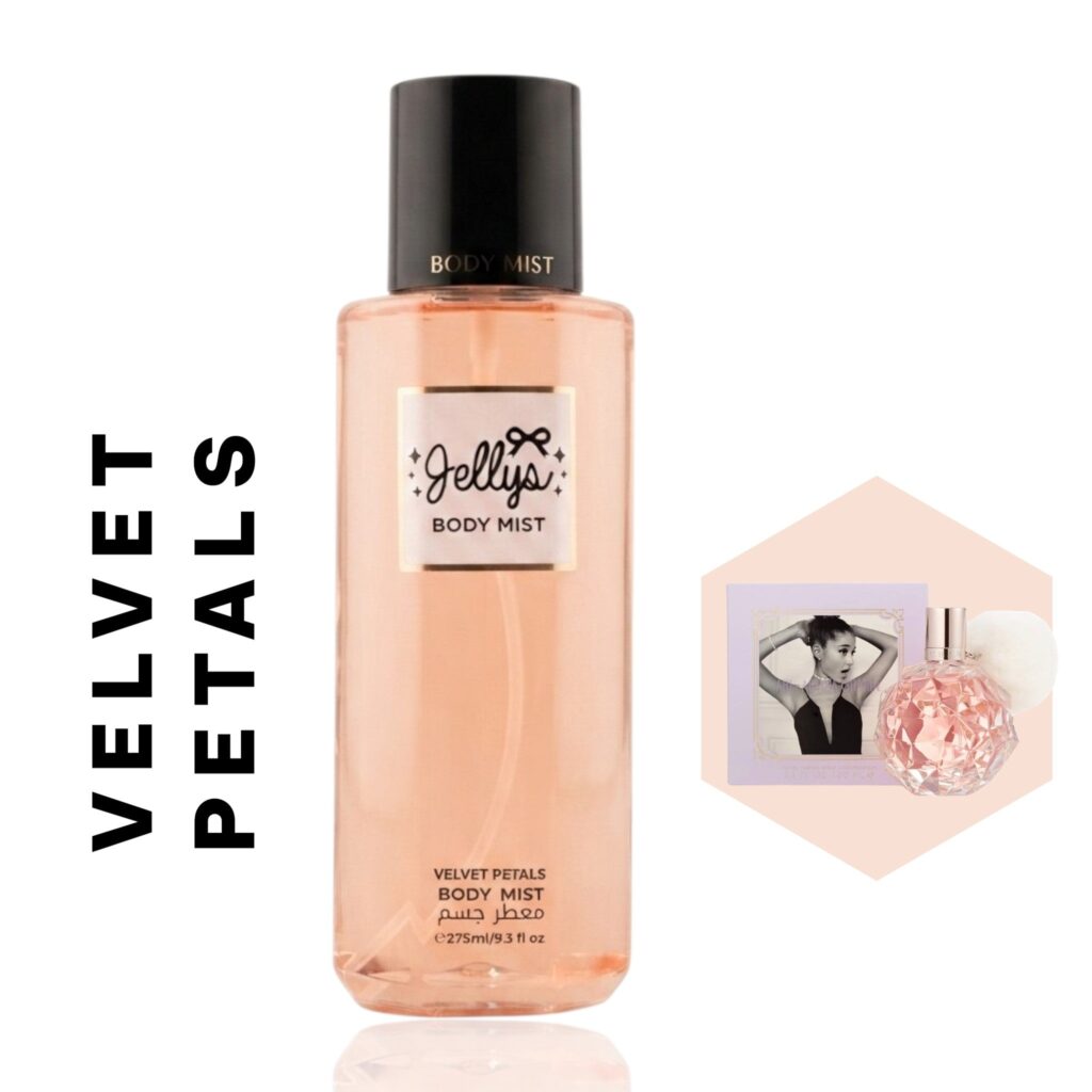 مجموعة معطرات الجسم الفاخرة من جيلس (Jelly's Body Mist Collection) - النوع: VELVET PETALS