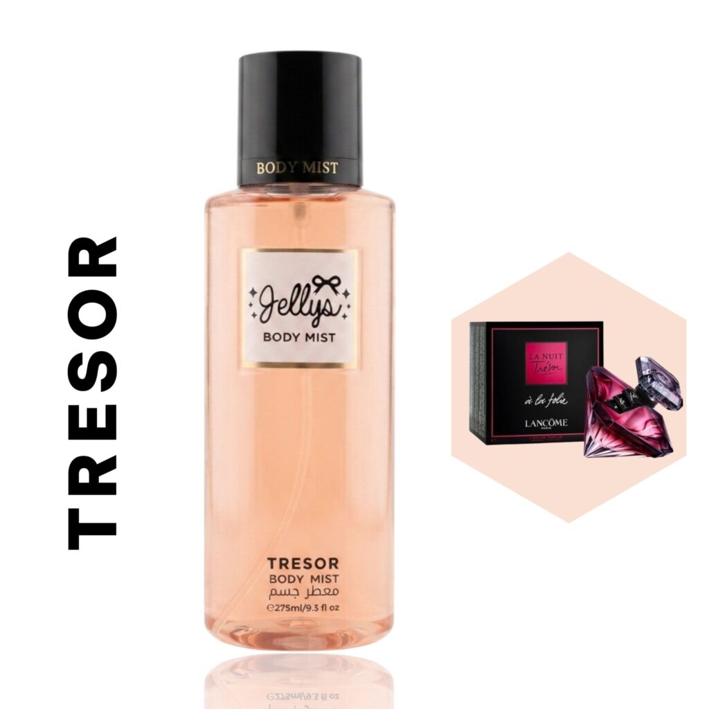 مجموعة معطرات الجسم الفاخرة من جيلس (Jelly's Body Mist Collection) - النوع: TRESOR