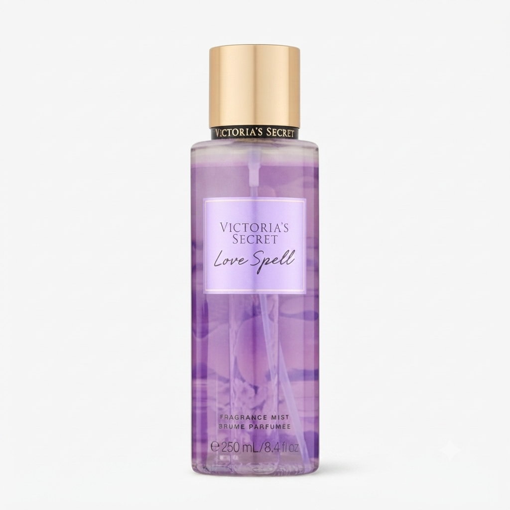 مجموعة معطرات الجسم الفاخرة من فيكتوريا سيكريت (Victoria's Secret Fragrance Mist Collection) - اللنوع: Love Spell