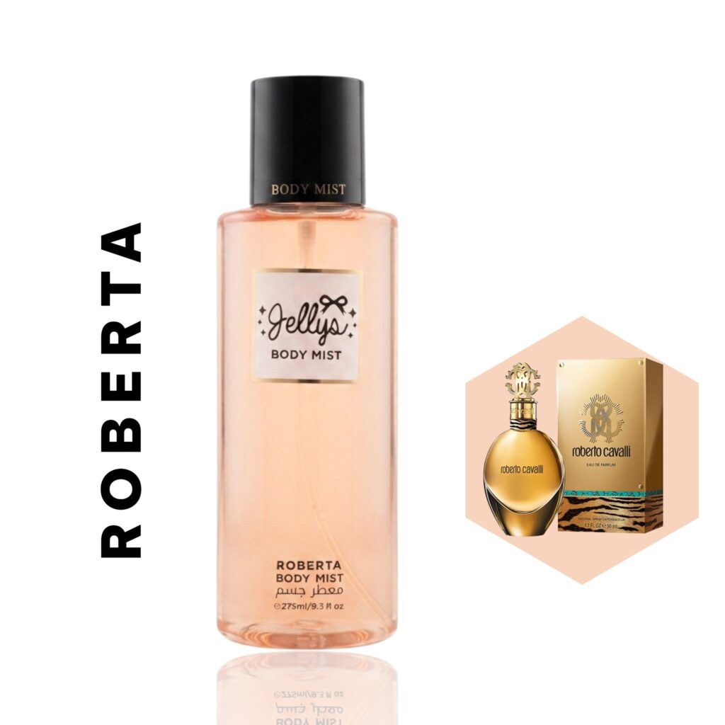 مجموعة معطرات الجسم الفاخرة من جيلس (Jelly's Body Mist Collection) - النوع: ROBERTA